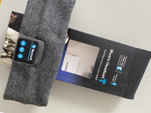 Fascia Bluetooth con auricolari e microfono - HEADBAND photo review