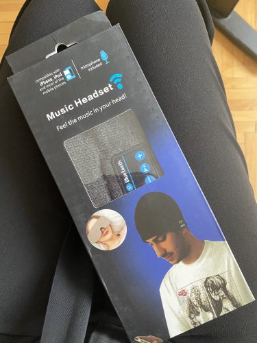 Fascia Bluetooth con auricolari e microfono - HEADBAND photo review